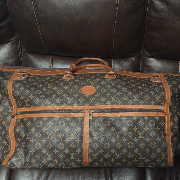 1970 Louis Vuitton duffle bag no shoulder strap - Picture 1 of 10